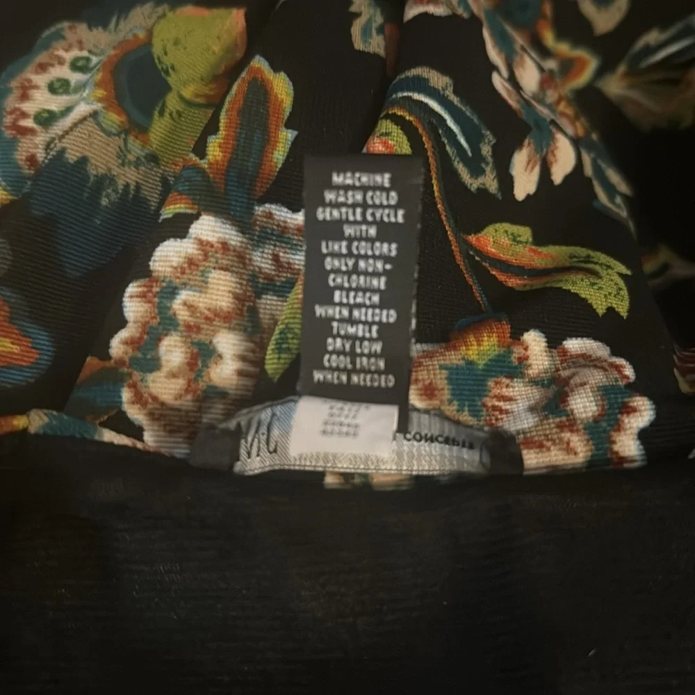 Colorful Bell Sleeve Dress by INC - Size Large - Picture 10 of 10